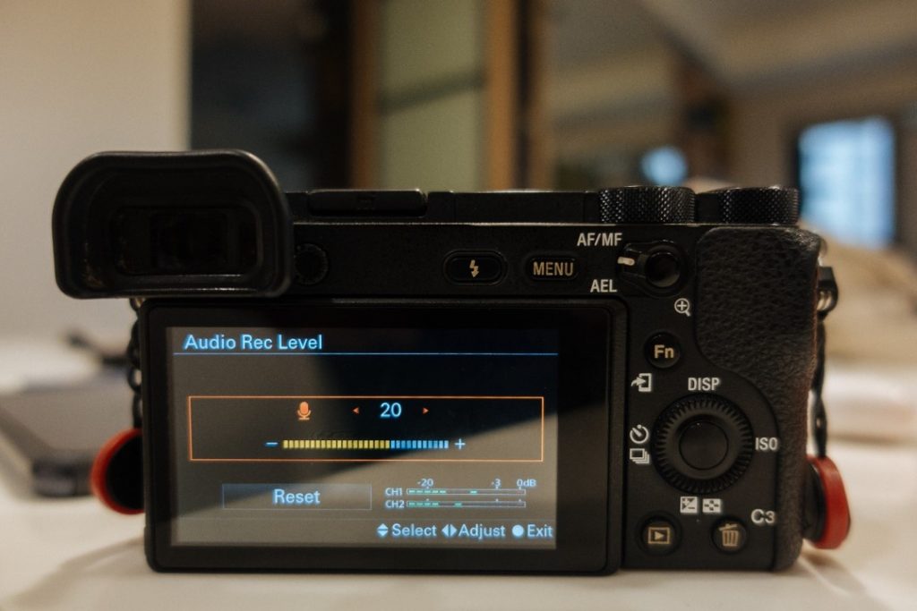 Audio Rec. Level Screen - sony a6500 audio settings - witandfolly.co