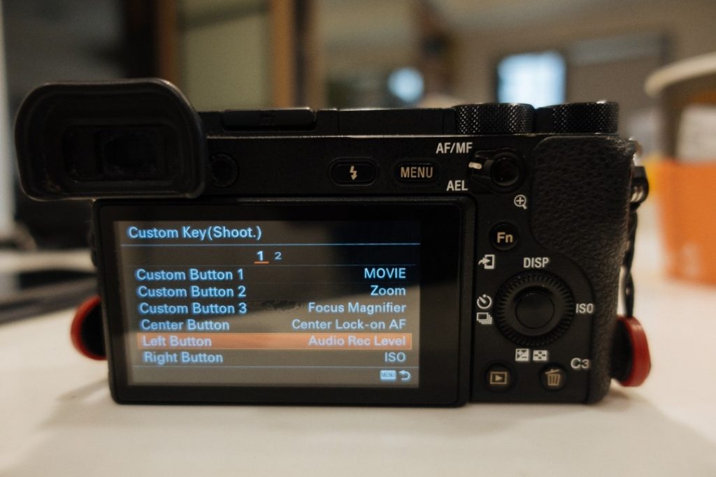 Custom Key Shoot Menu on Sony a6500 2 - sony a6500 audio settings - witandfolly.co