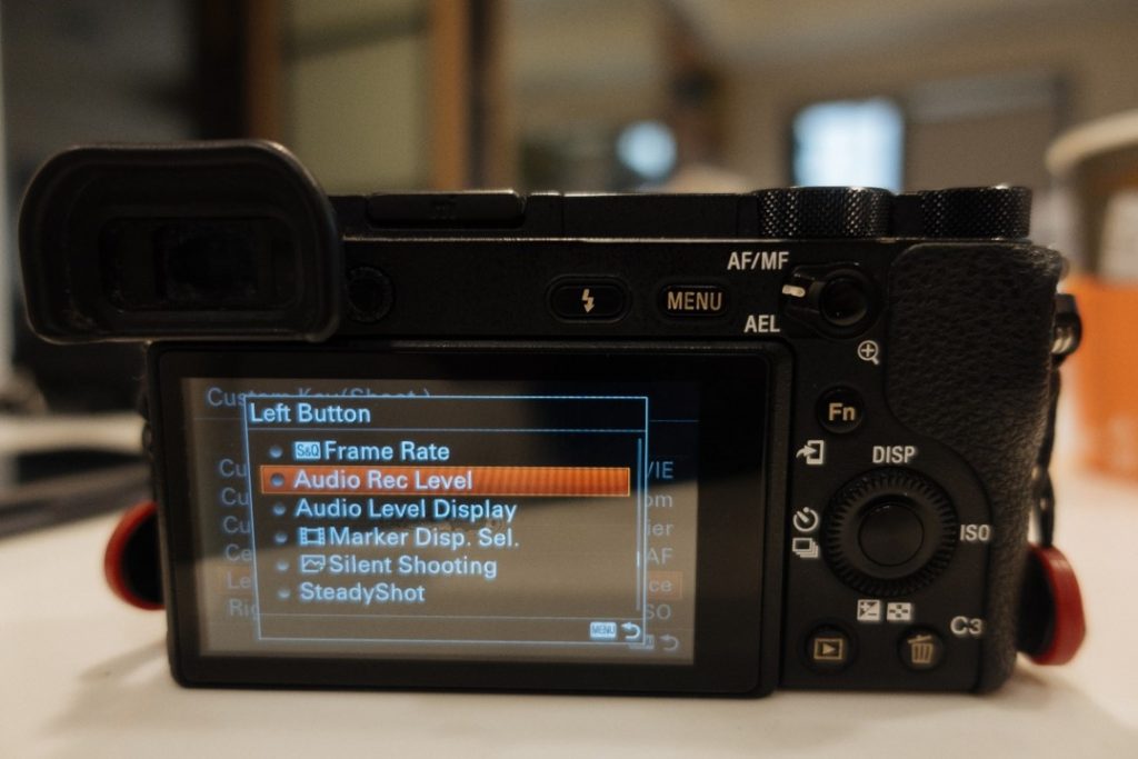 Custom Key Shoot Menu on Sony a6500 Dialog Box - sony a6500 audio settings - witandfolly.co