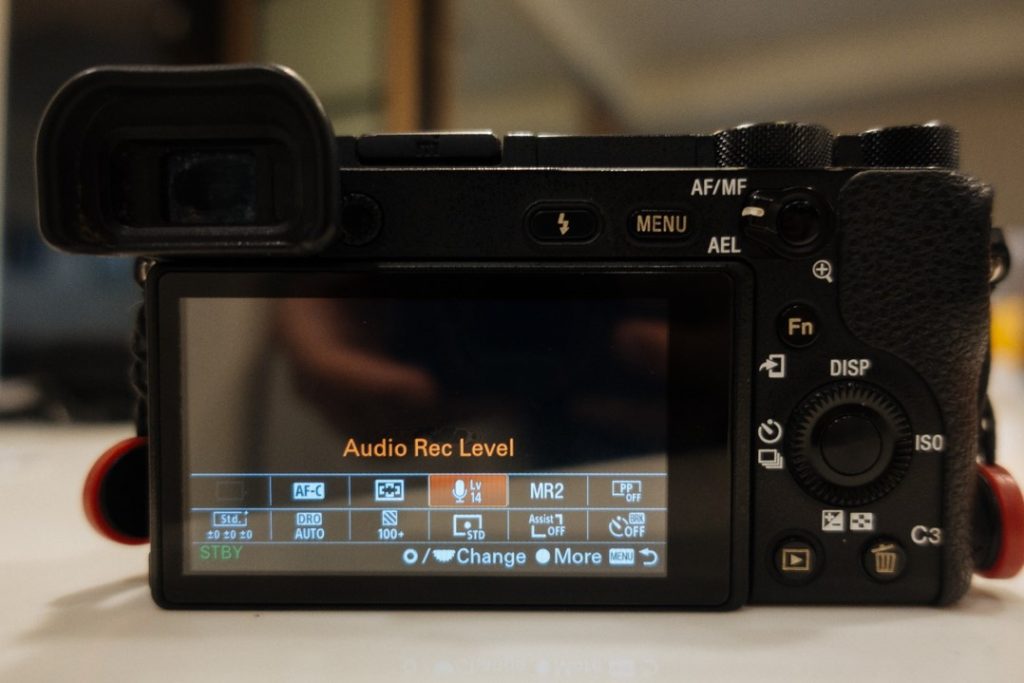 Function Menu on Sony a6500 - sony a6500 audio settings - witandfolly.co