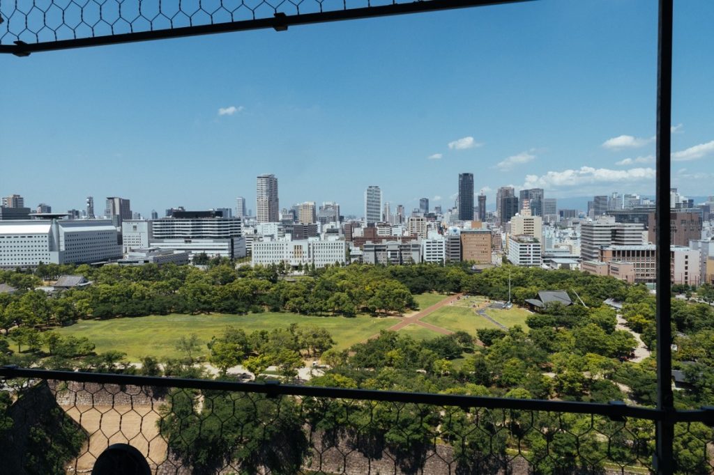 Observation Deck View Inside Osaka Castle View #1 - witandfolly.co