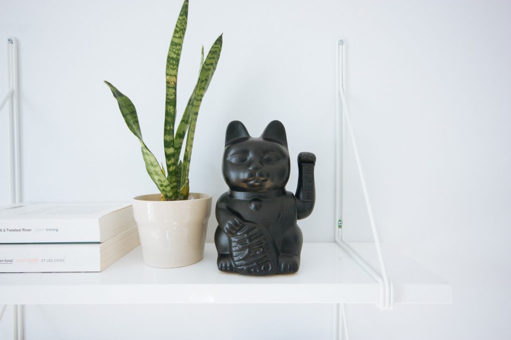 Black Manecki Cat - witandfolly.co