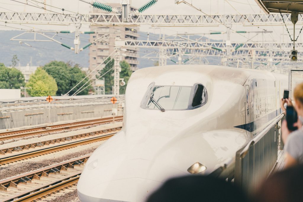 image of shinkansen in japan