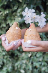 picture of totoro puff at totoro cafe in tokyo