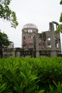 picture of a-bomb site in Hiroshima