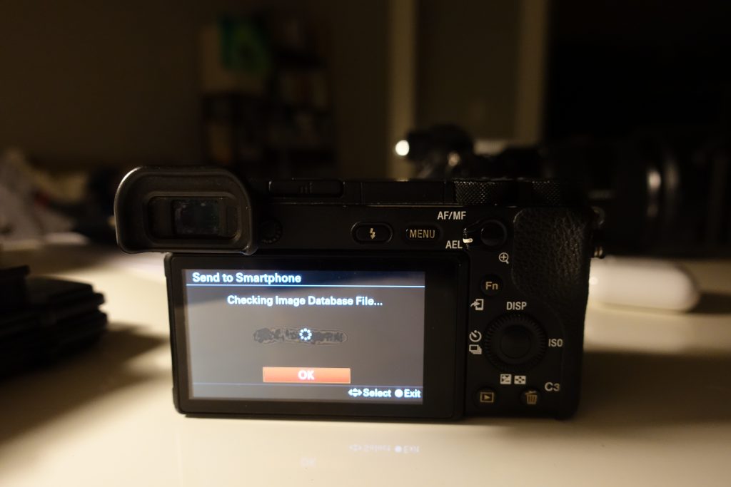 checking-image-database-file-sony-a6500