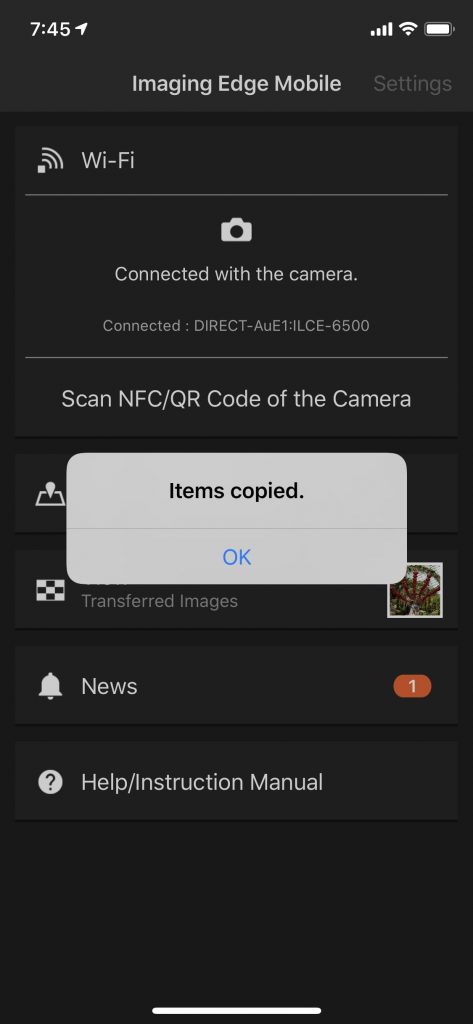 items-copied-imaging-edge-mobile-app