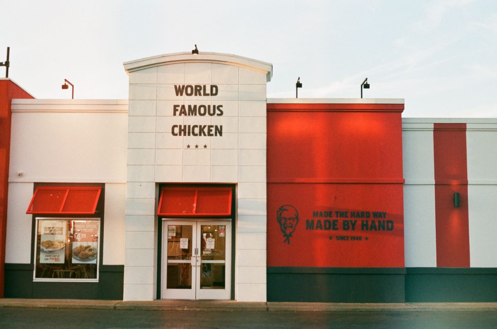 image of front of KFC